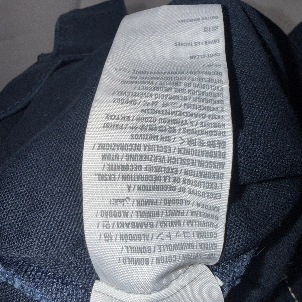 Vintage Y2K Hollister California Navy Blue Skirt Book Canvas Seagull Tote Bag - Picture 14 of 15